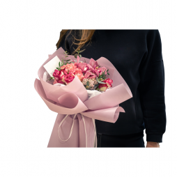 Romantik Orkide & Gül Buketi – Premium Tasarım | Bodrum Aynı Gün Teslim