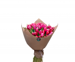 Premium Pembe Lale Buketi – Bodrum Aynı Gün Teslim