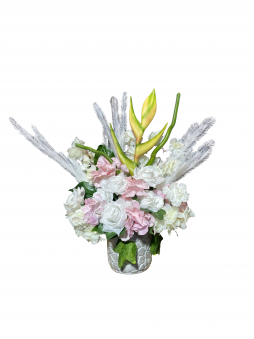 Tropikal Premium Yapay Aranjman – Lüks Dekor Tasarım | Selin Çiçek