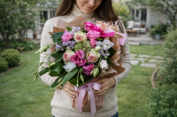 Soft Pembe Gül Buketi – Bodrum Aynı Gün Teslim