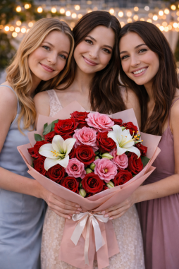 Premium Kırmızı Gül Aranjmanı – Bodrum Aynı Gün Teslim