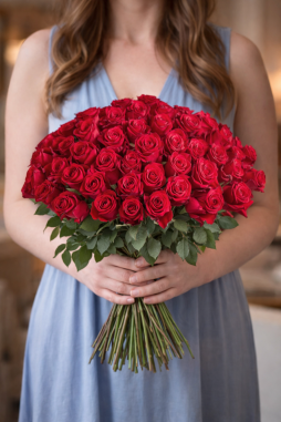 101 Kırmızı Gül Buketi – Aşkın En Güçlü İfadesi